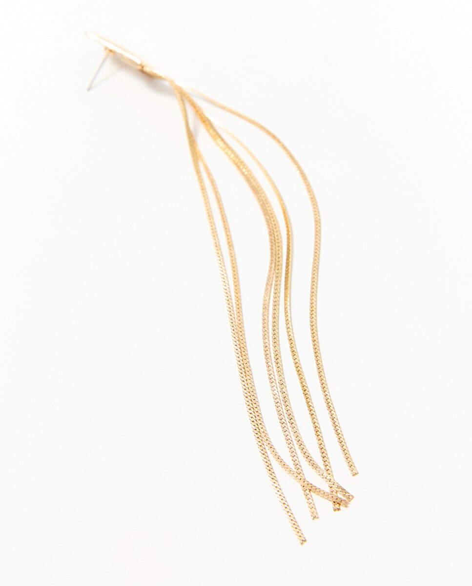 Pendientes flecos minimal - Sfera - 390 Oro 390 Oro-2