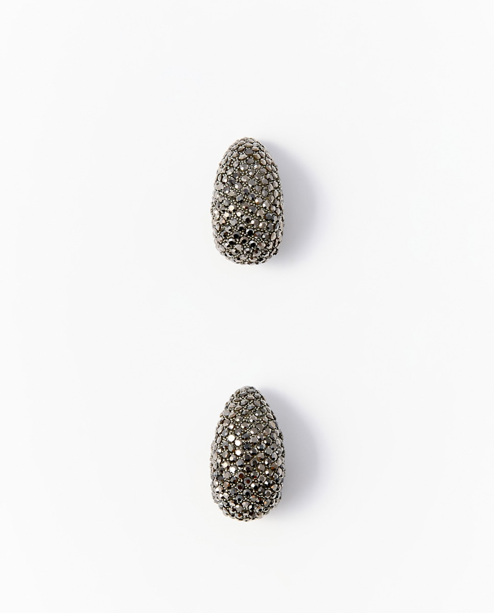 Imagen 0 de Pendientes gota brillos