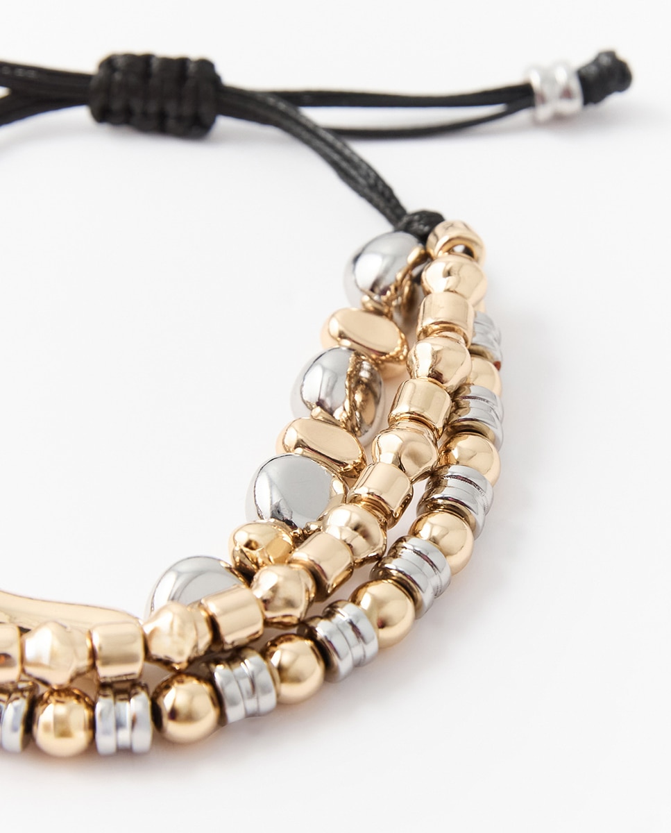 Pulseira com Nó Ouro-2