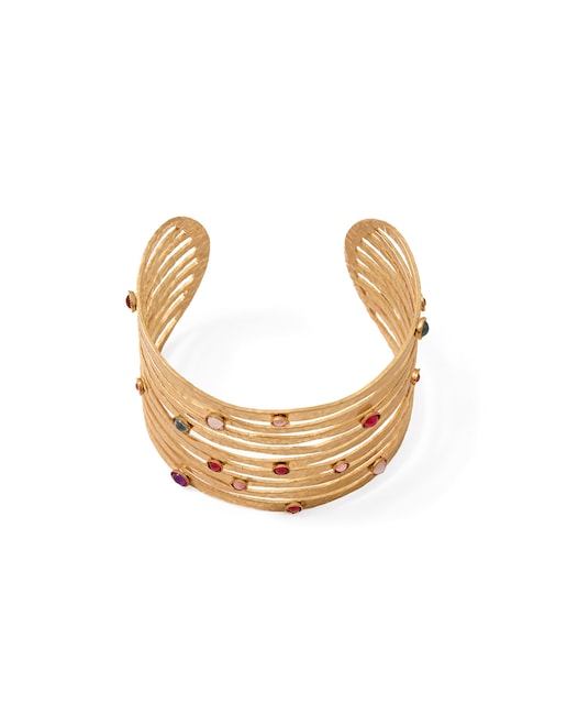 Imagen 0 de Pulsera filas brillos