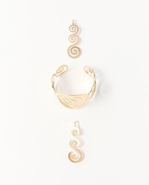 Imagen 0 de Conjunto pendientes espirales