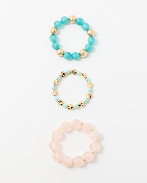 Imagen 0 de Set pulseras resina