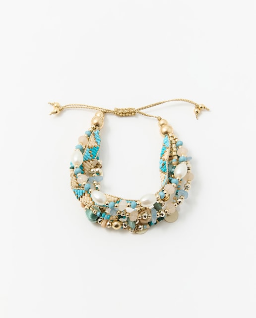 Imagen 0 de Pulsera nudo piedras