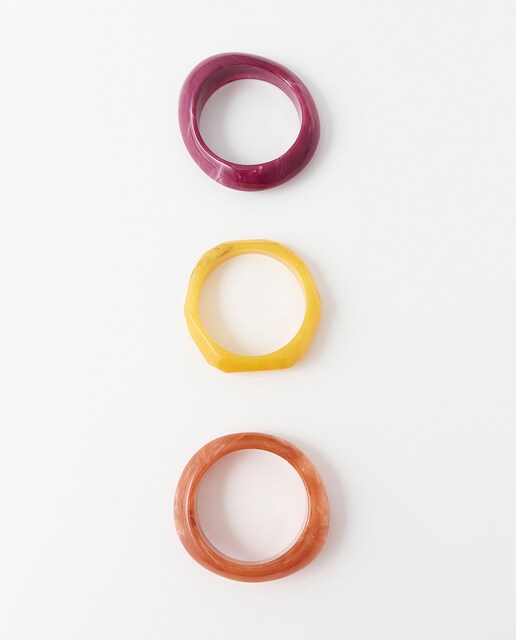 Imagen 0 de Set pulseras resina