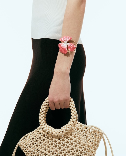 Imagen 0 de Brazalete flor esmalte