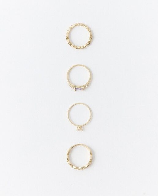 Imagen 0 de Set anillos románticos
