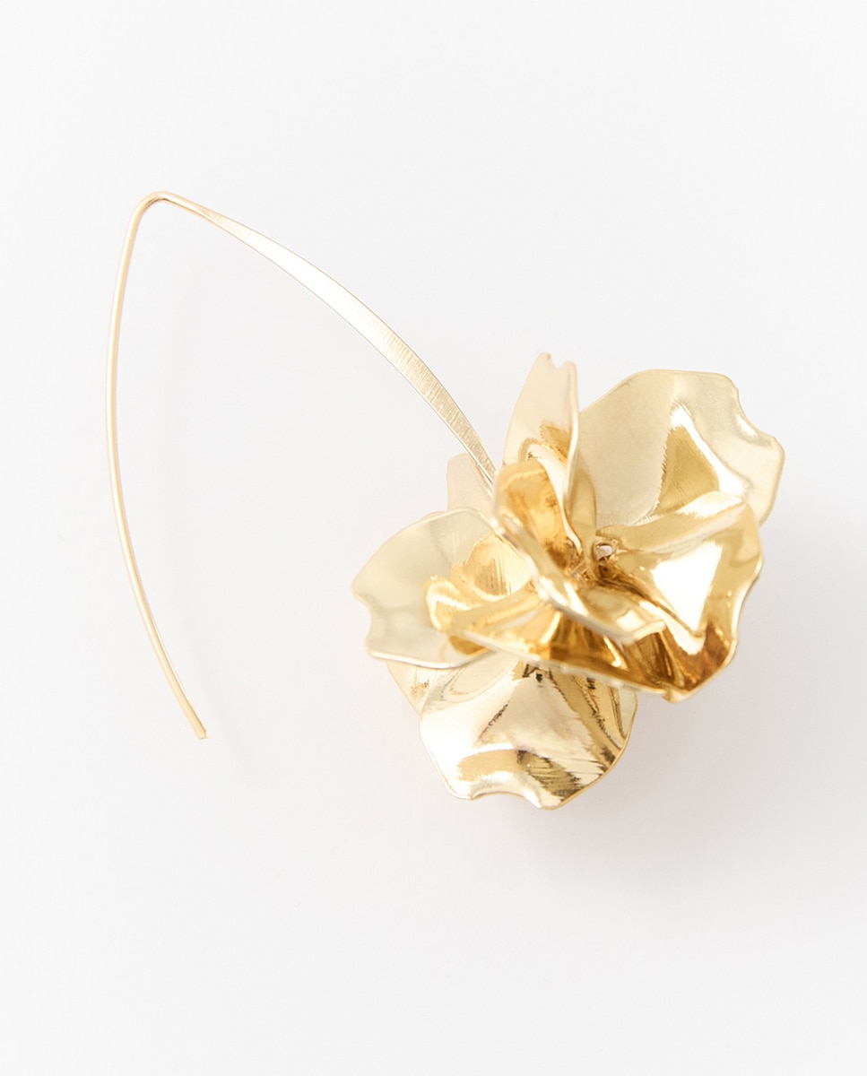 Conjunto com Flor Dourada Ouro-3