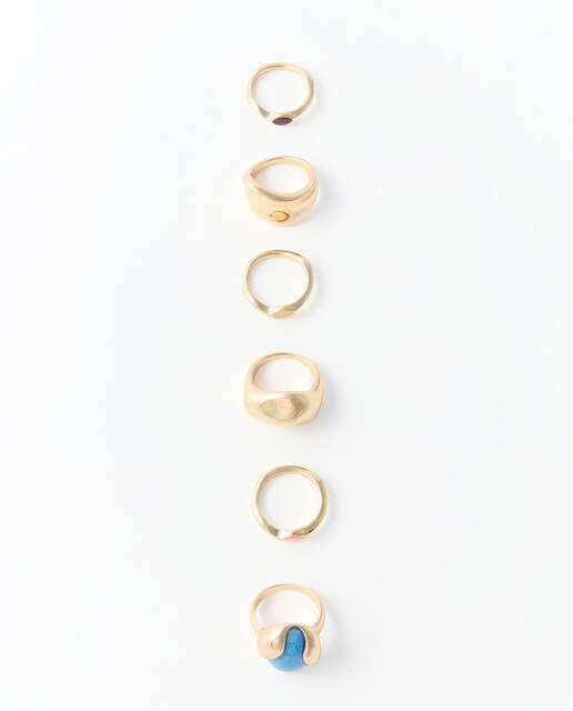 Imagen 0 de Set 6 anillos