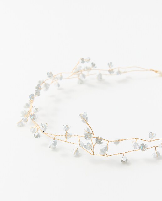 Imagen 0 de Diadema multiposición flores