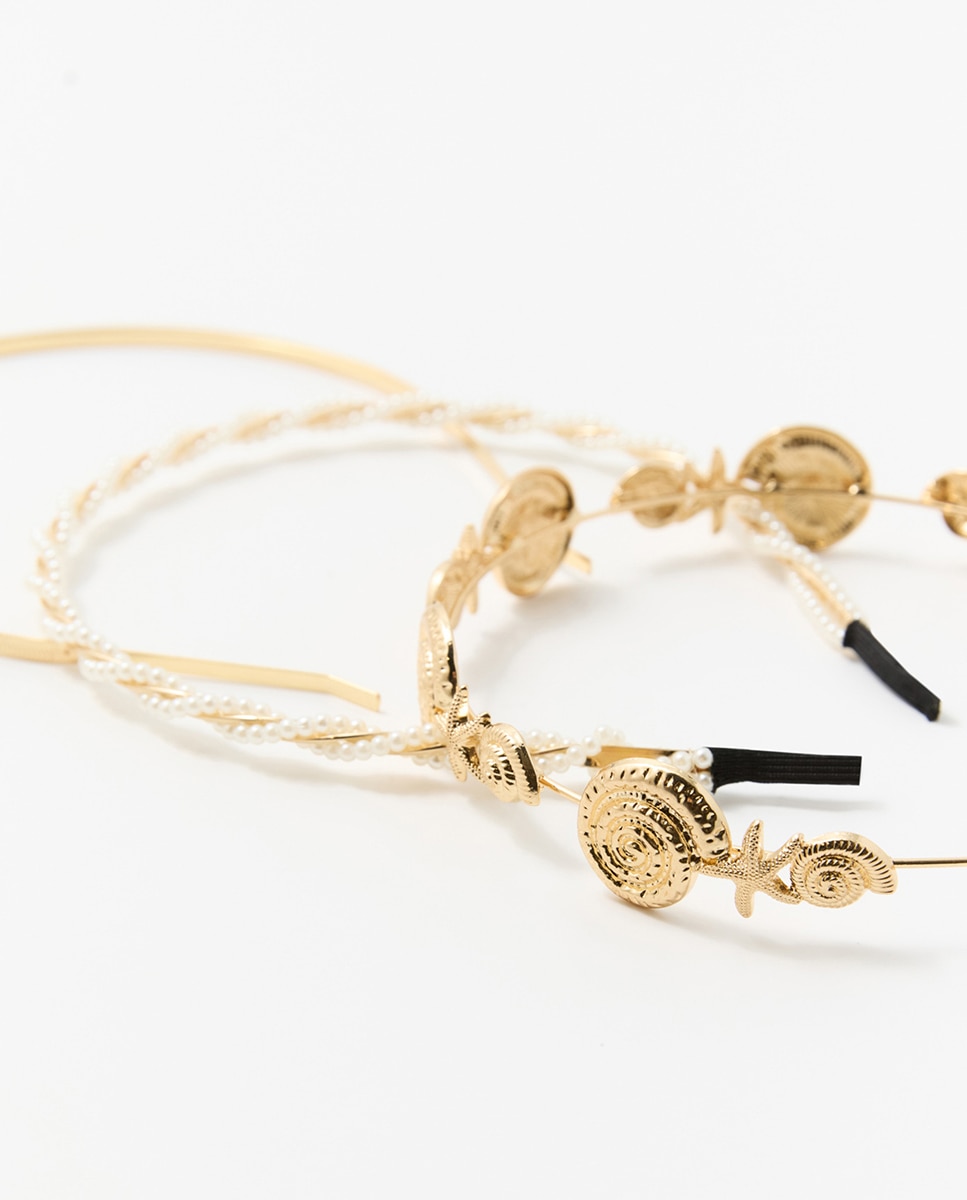 Conjunto de Bandoletes Caracol Ouro-2