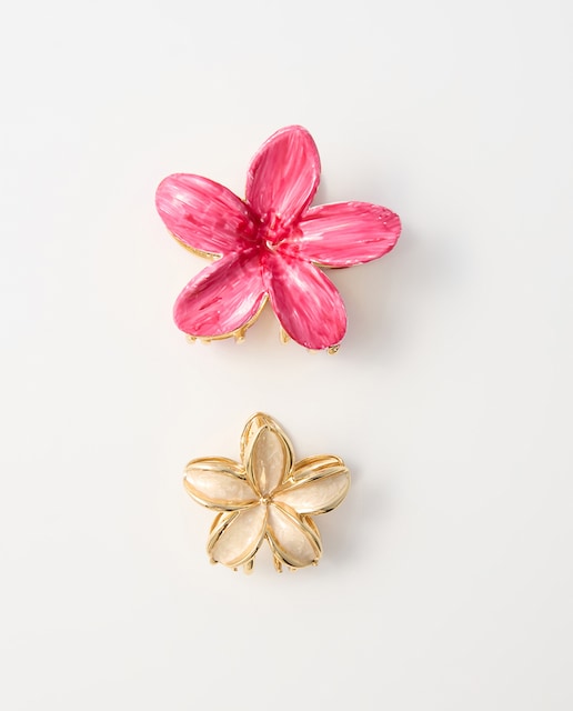Imagen 0 de Set pinzas hibiscos