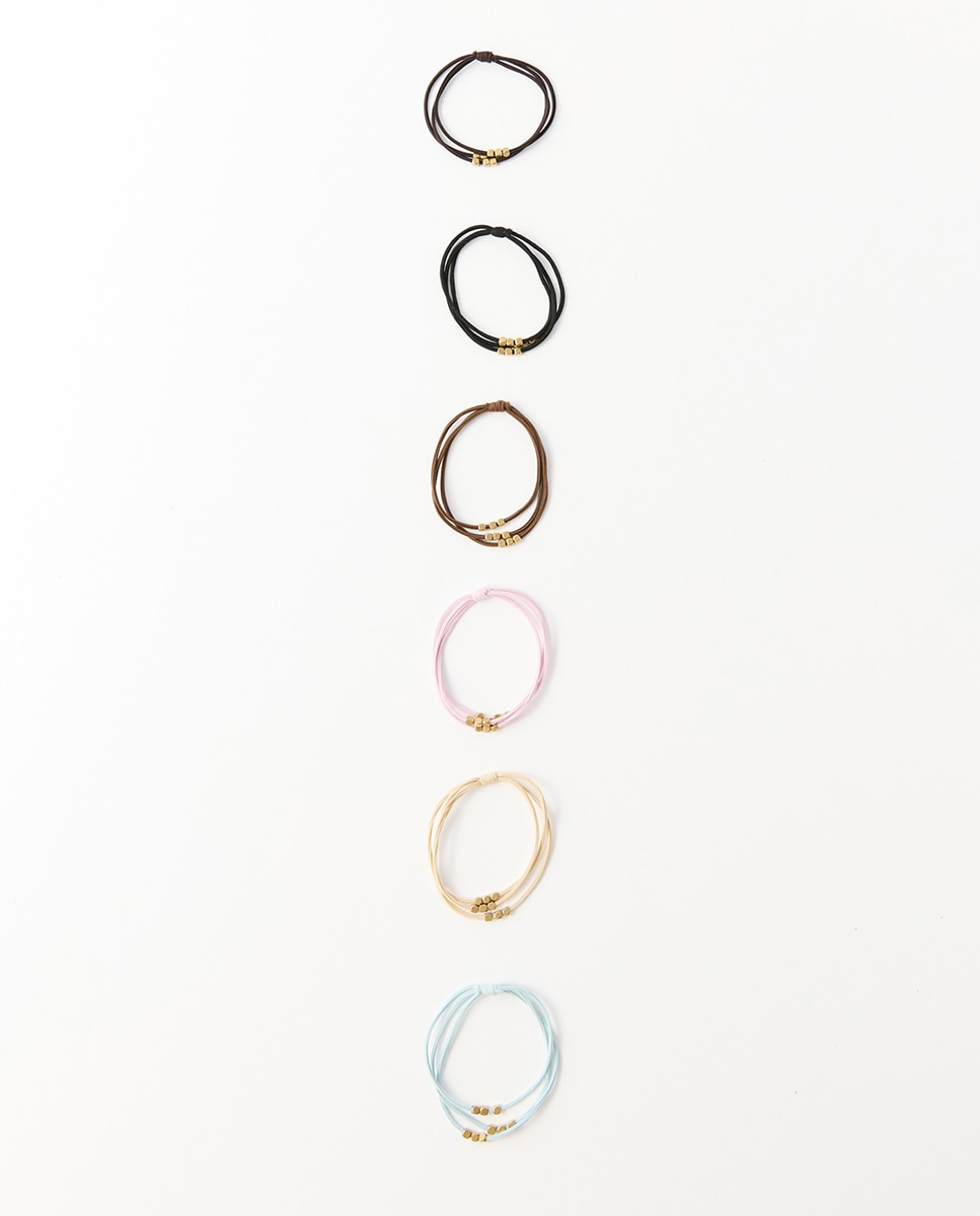 Imagem 0 de Conjunto de 6 Elásticos com Brilhos