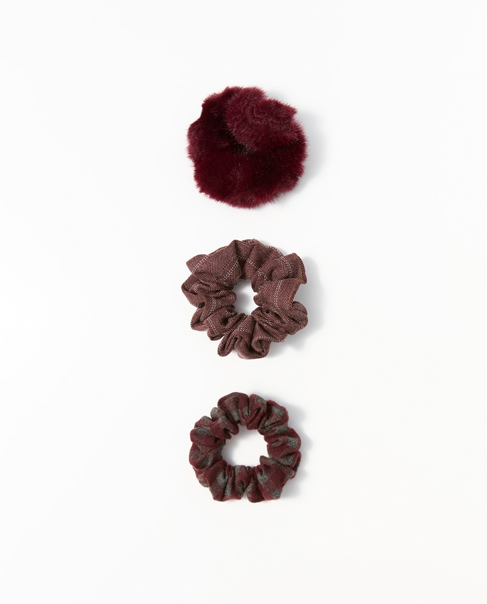 Imagen 0 de Set 3 scrunchies vichy