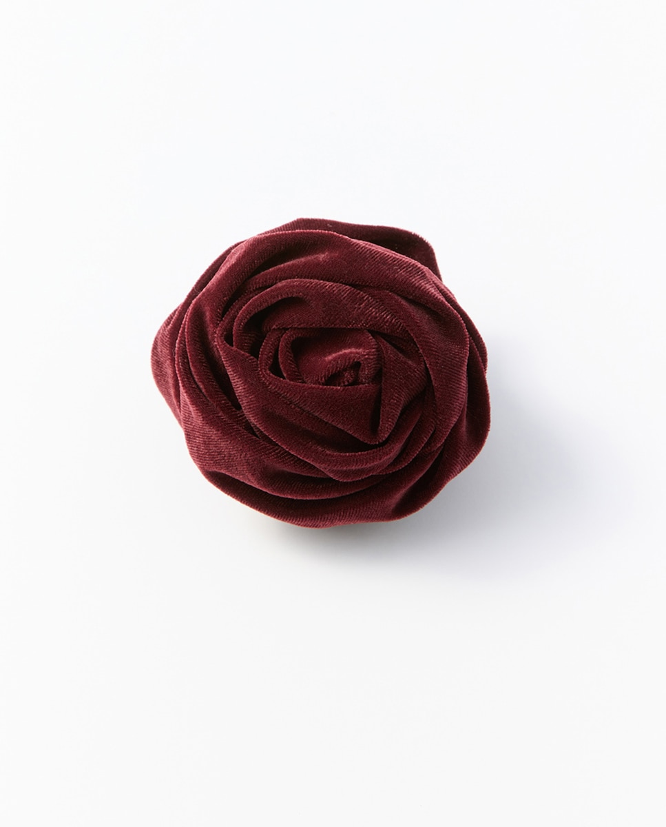 Imagen 0 de Maxipinza flor terciopelo 600 Rojo