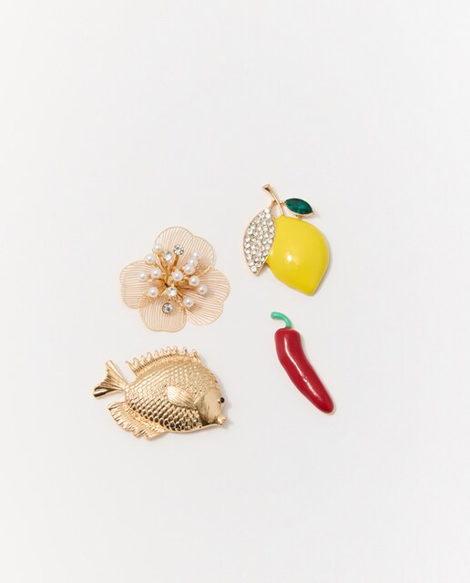 Imagen 0 de Set pines naturaleza