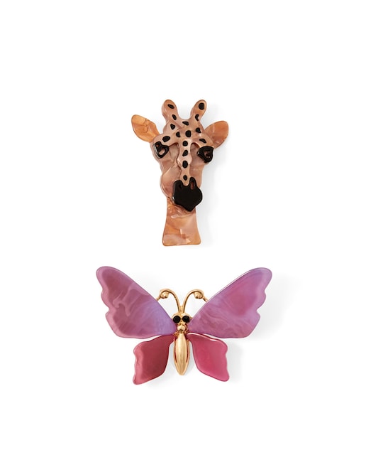 Imagem 0 de Conjunto de Pregadeiras de Resina