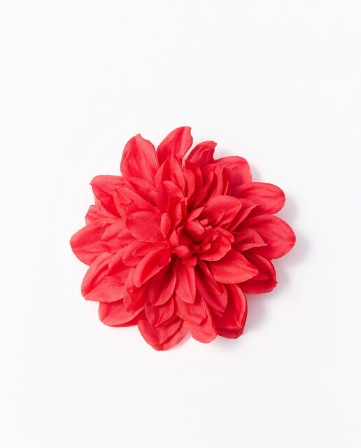 Imagen 0 de Maxibroche flor textil