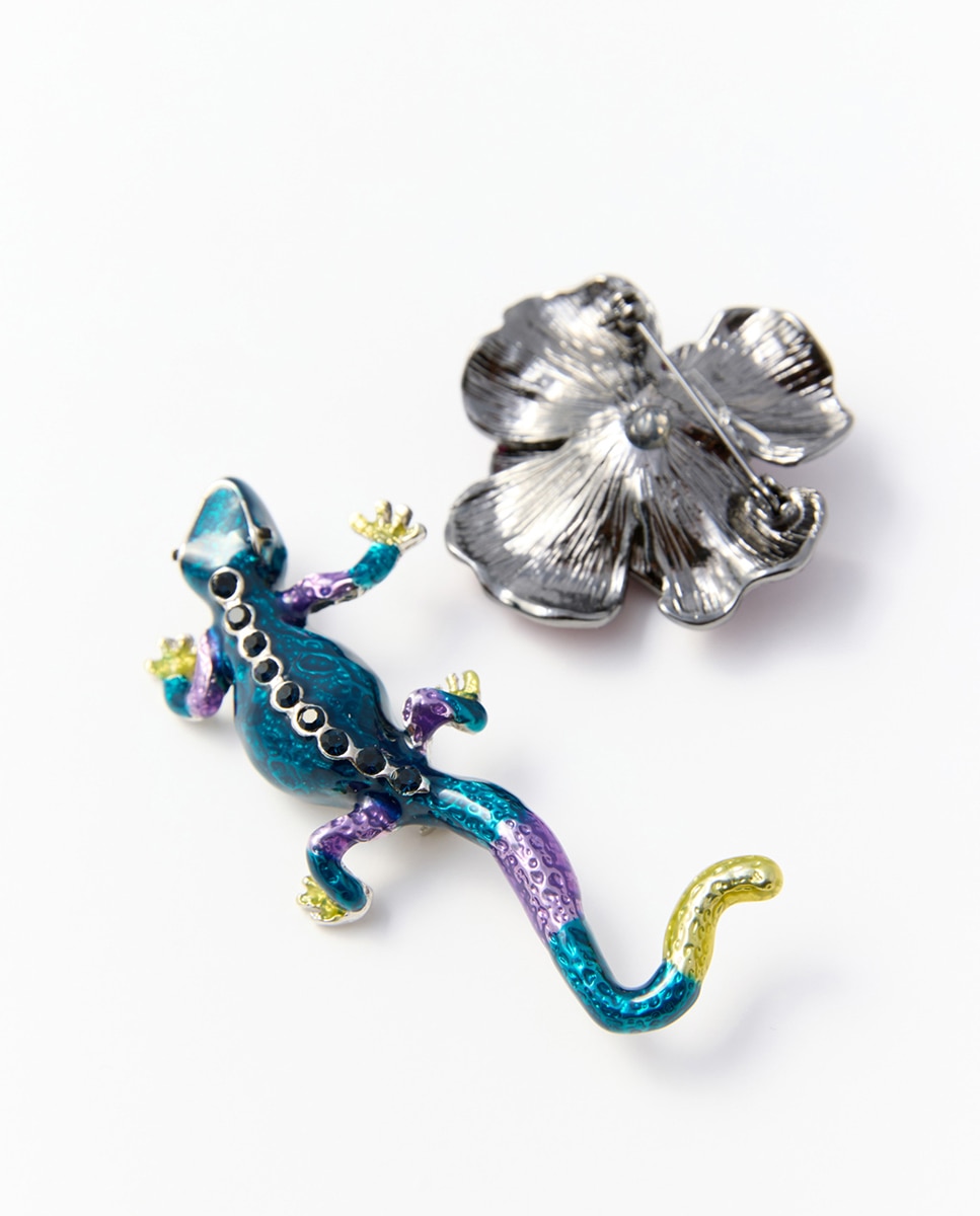 Conjunto de 2 Pregadeiras Salamandra Multicolor-2