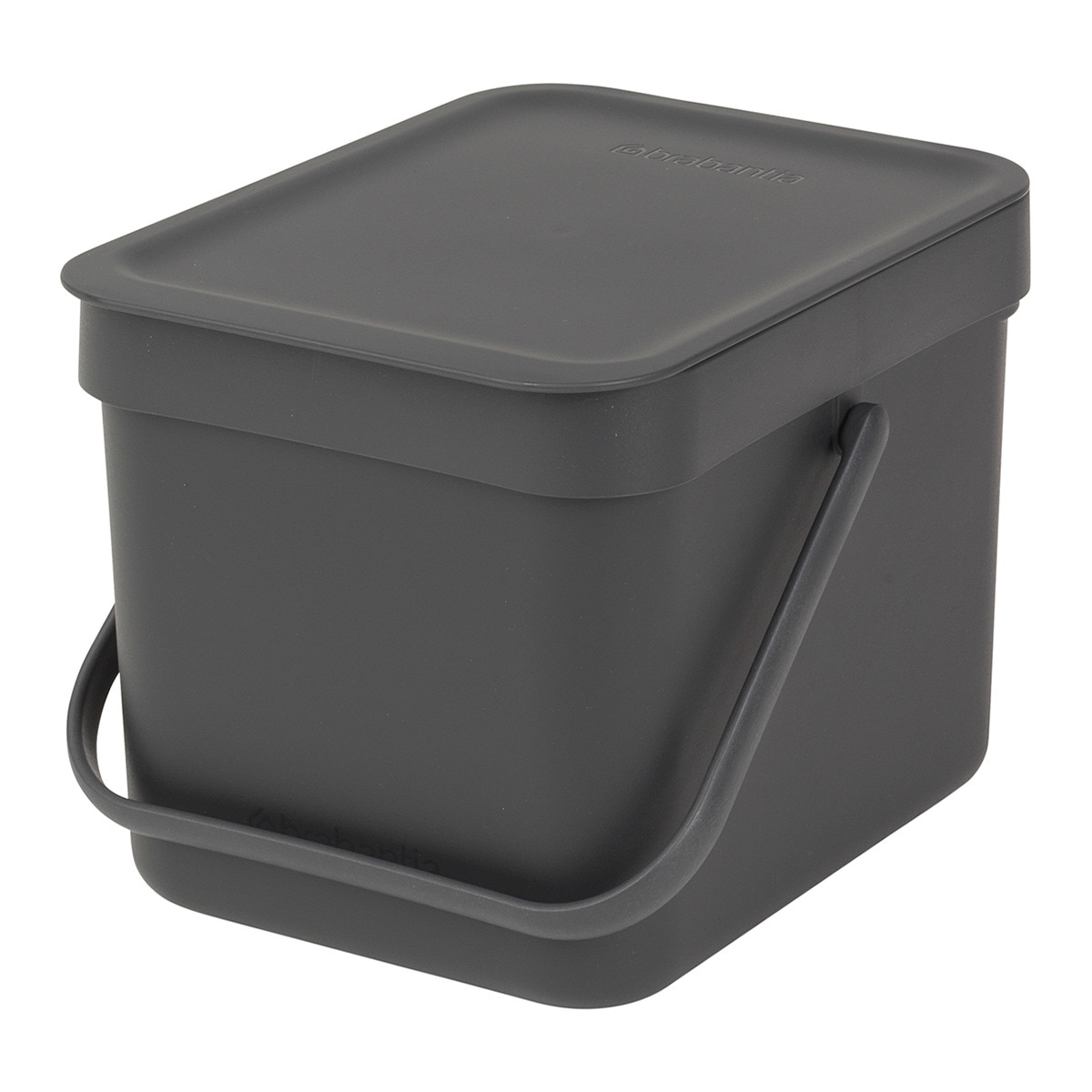 Balde do Lixo para Reciclagem Sort&Go 6 L Cinzento-1