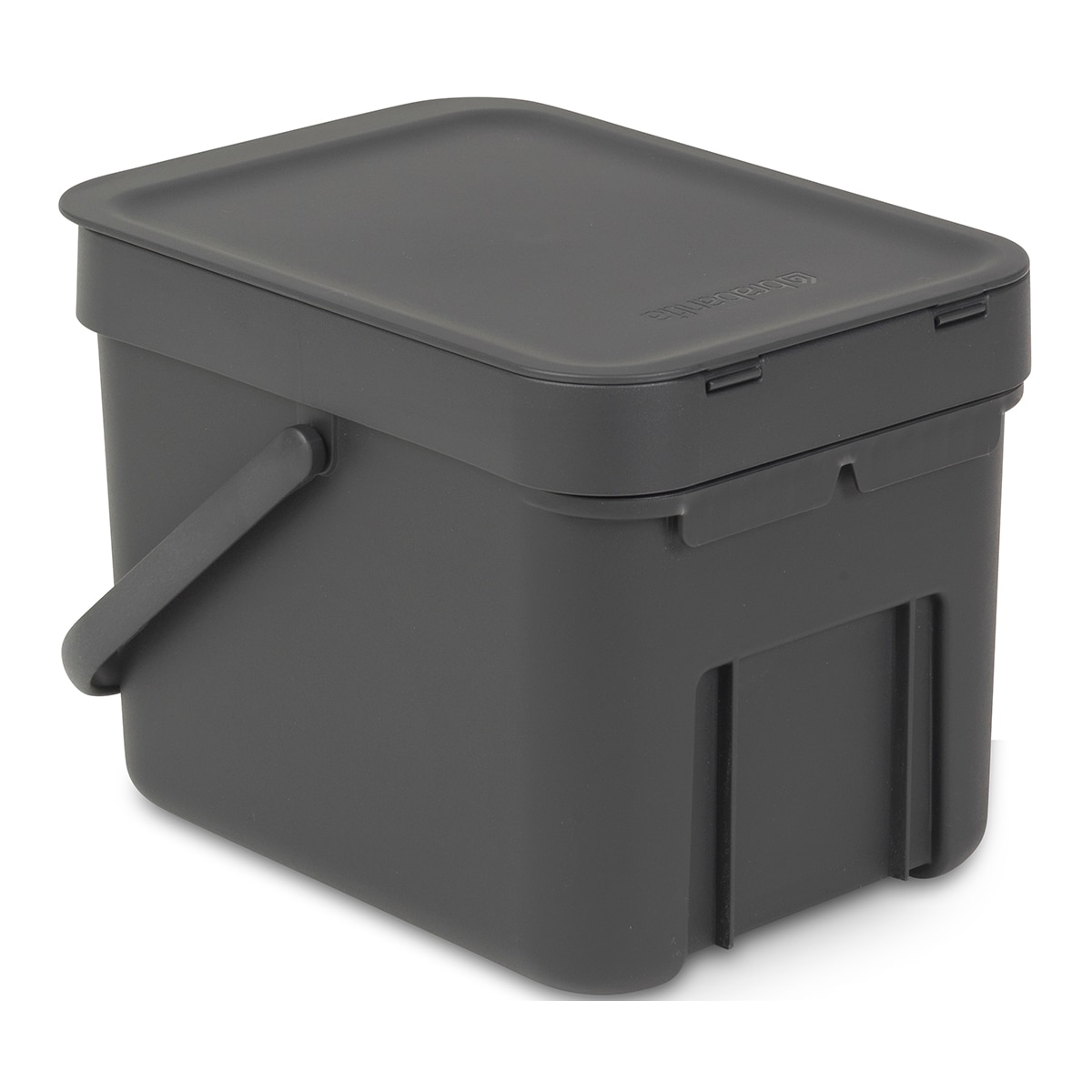 Balde do Lixo para Reciclagem Sort&Go 6 L Cinzento-3