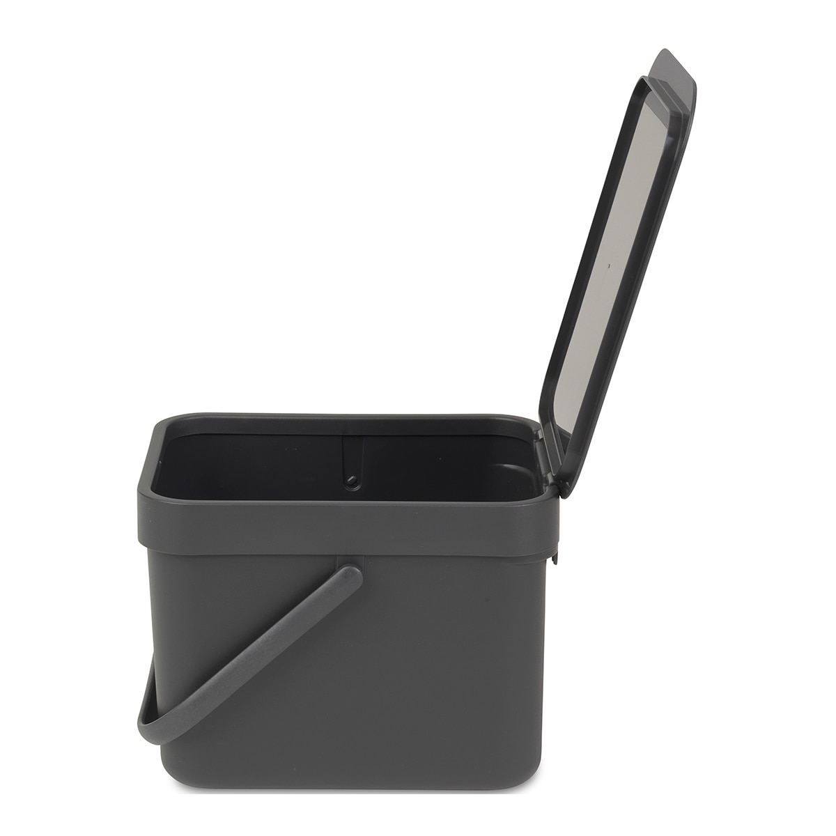 Balde do Lixo para Reciclagem Sort&Go 6 L Cinzento-4