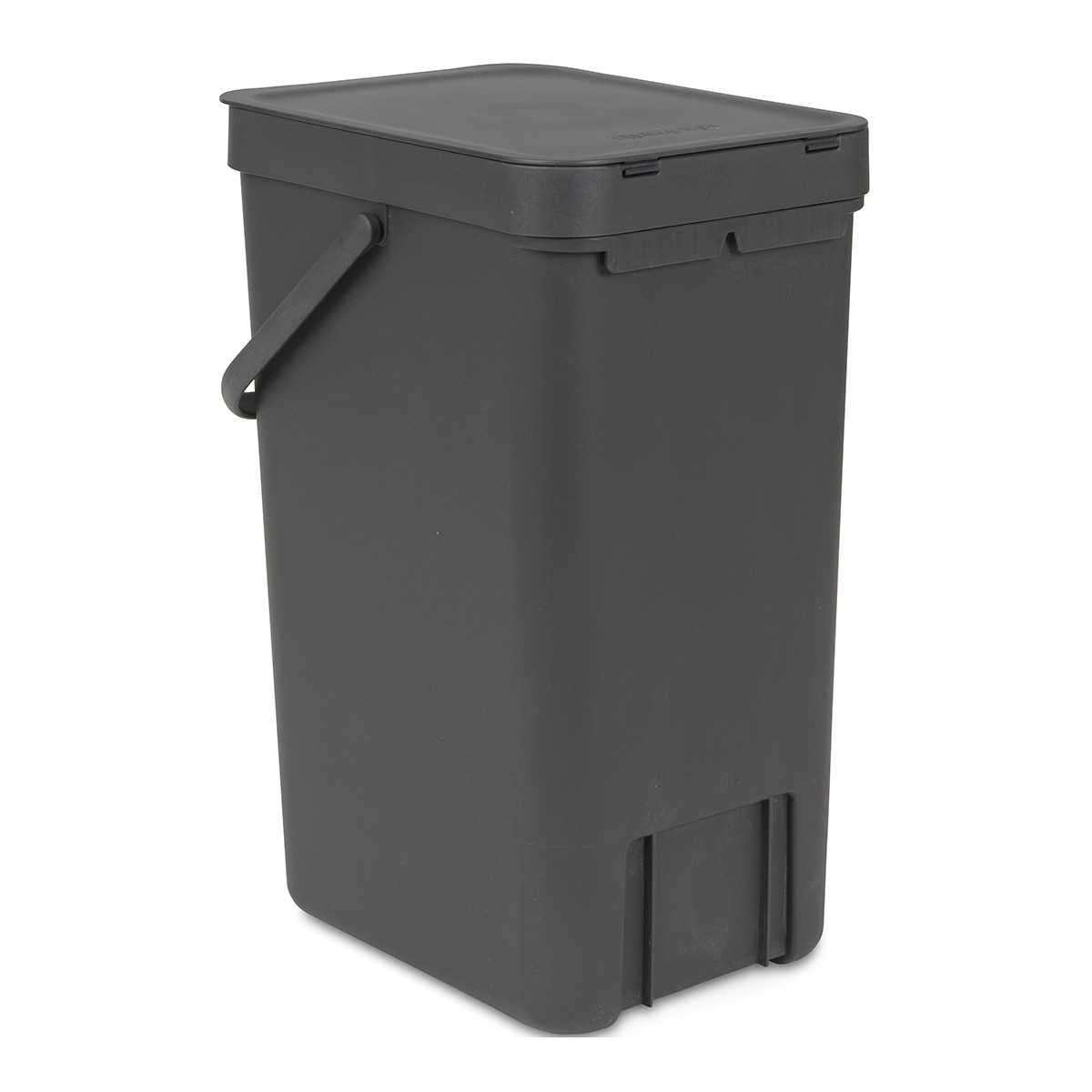 Balde do Lixo para Reciclagem Sort&Go 16 L Cinzento-3