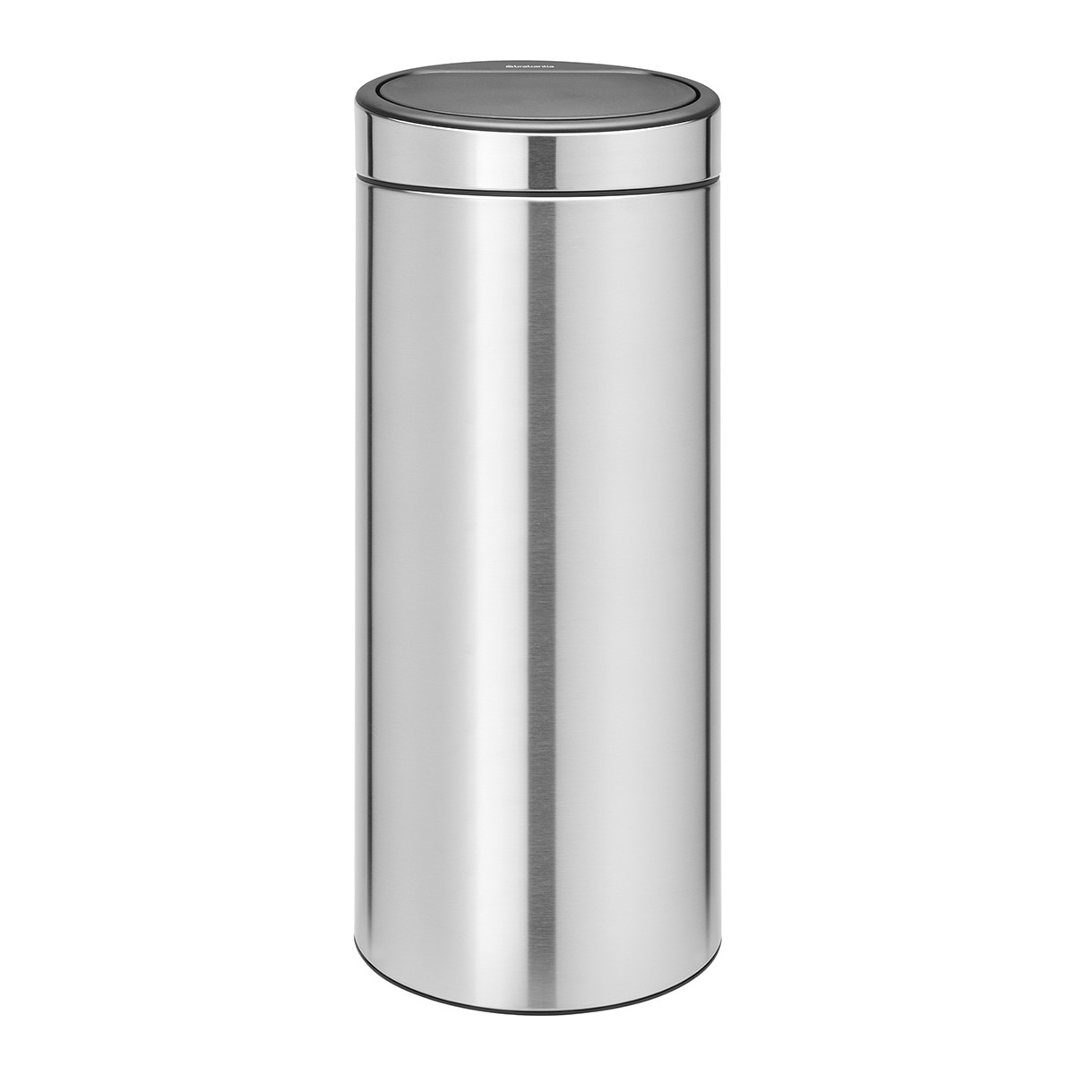 Cubo de basura de acero Touch Bin 30L Brabantia - Verde 30 litros Plata-1