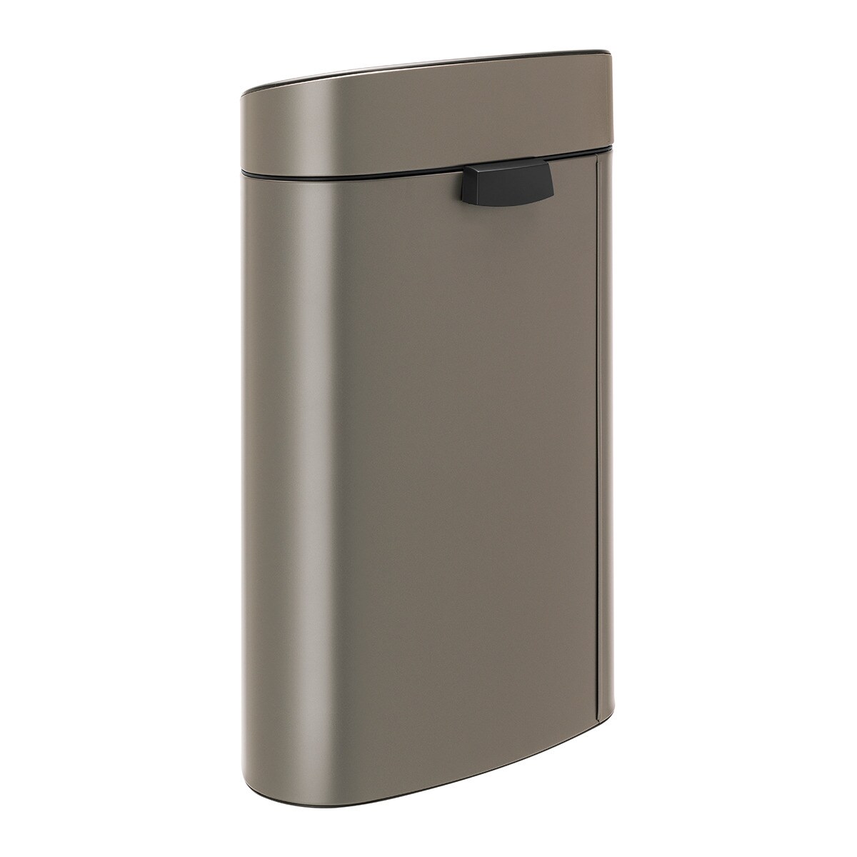 Cubo de basura de acero Touch Bin 40L Brabantia - Platino Platino-2