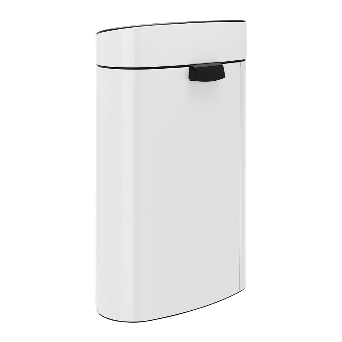 Balde do Lixo de Aço Touch Bin 40 L Branco-2
