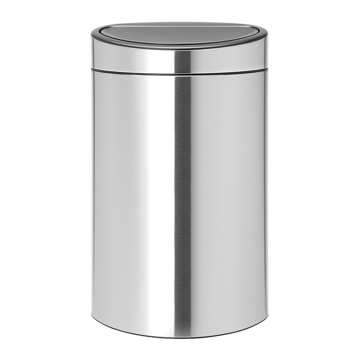 Cubo de basura de acero Touch Bin 40L Brabantia - Acero Acero-1