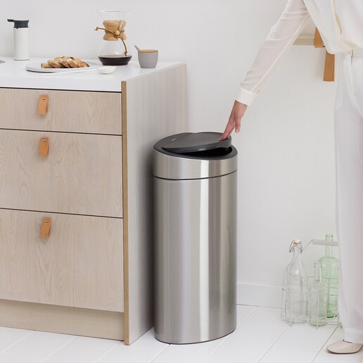 Imagen 0 de Cubo de basura de acero Touch Bin 40L Brabantia Acero