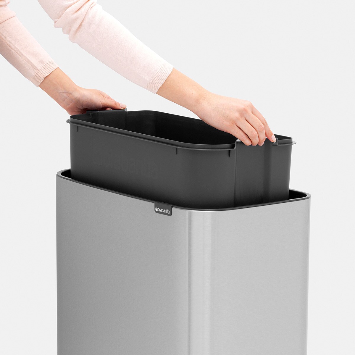 Balde do Lixo BO Touch Bin - 36 L Aço-6