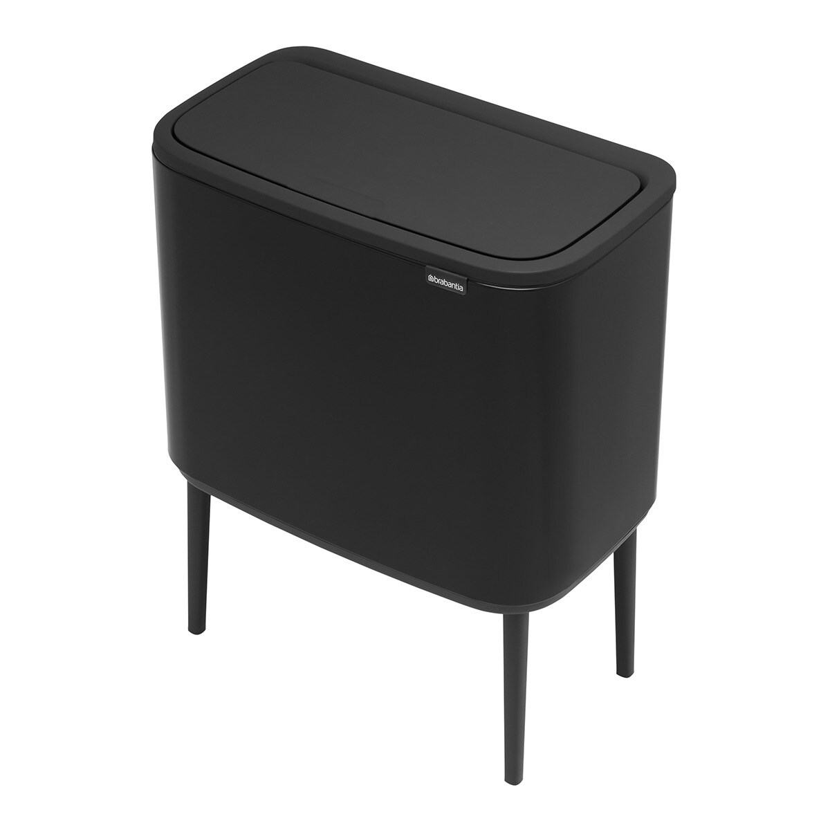 Balde do Lixo para Reciclagem BO Touch Bin 11 + 23 L Preto-4