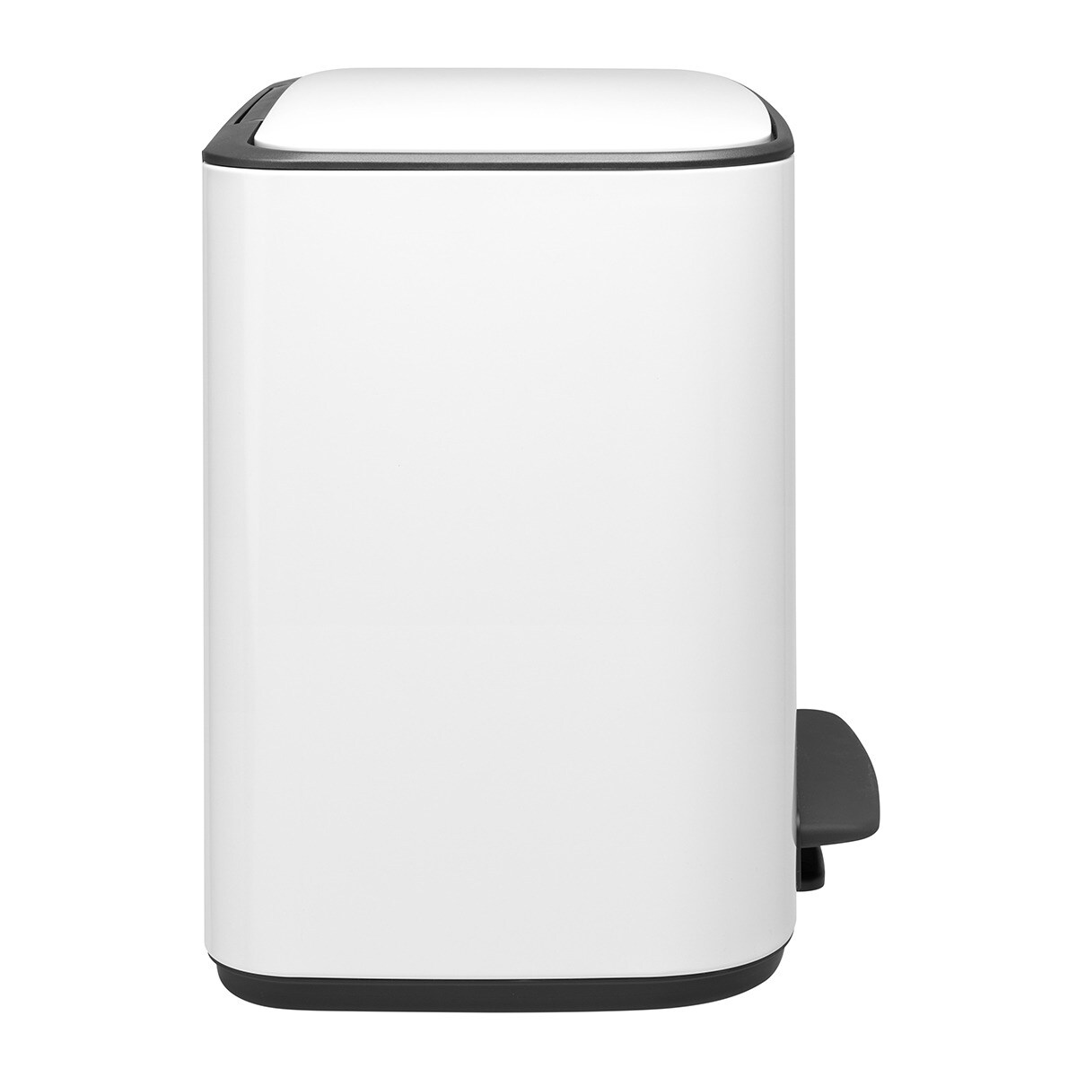 Balde do Lixo com Pedal para Reciclagem BO - 11X23 L Branco-6