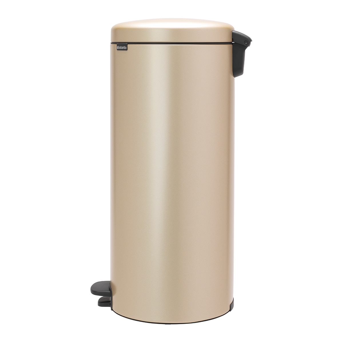 Balde do lixo com pedal Newlcon 30 L Metallic Gold-2