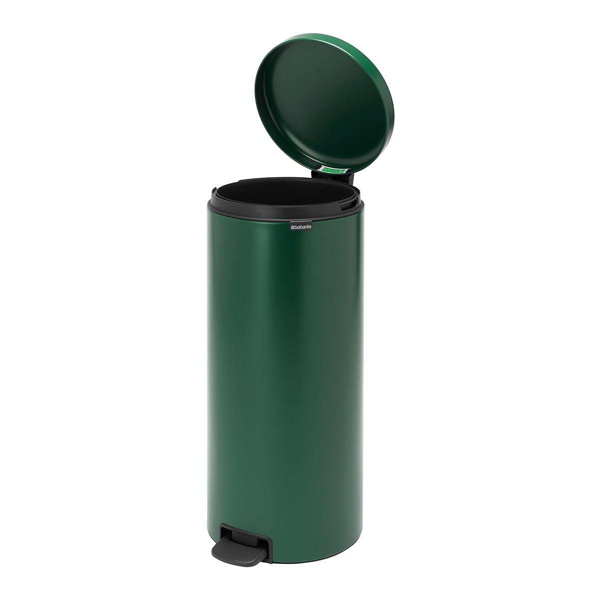 Balde do lixo com pedal Newlcon 30 L Verde-4