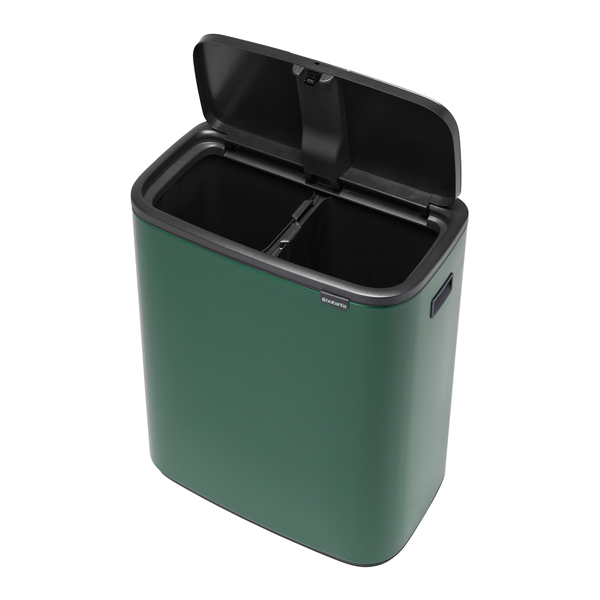 Balde do Lixo para Reciclagem Bo Touch Bin - 2X30 L Verde-2