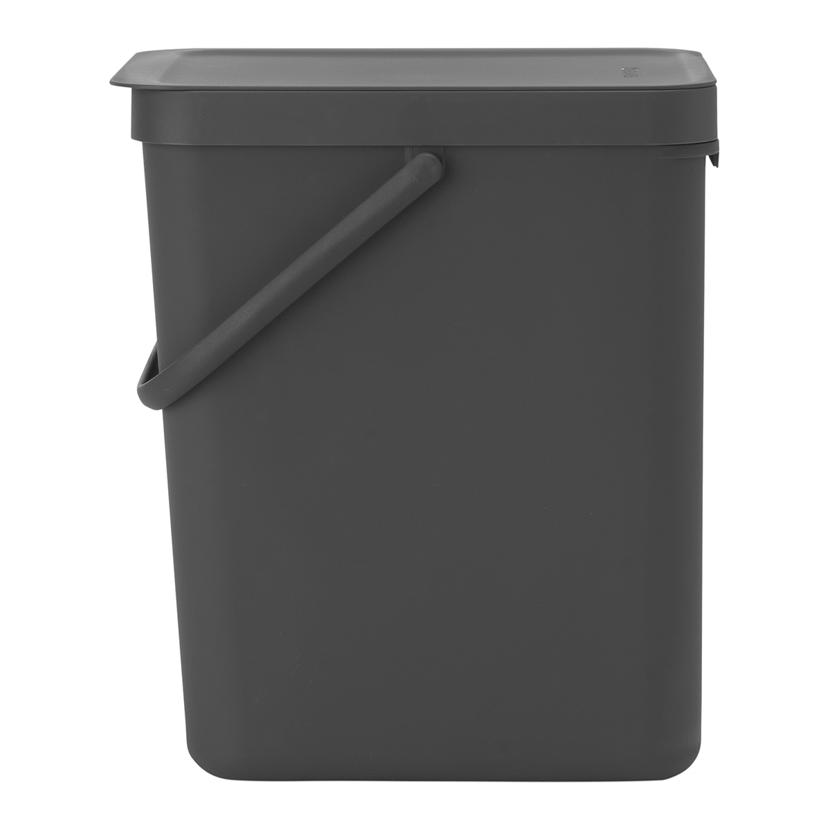 Balde do Lixo para Reciclagem Sort&Go - 25 L Cinzento-3