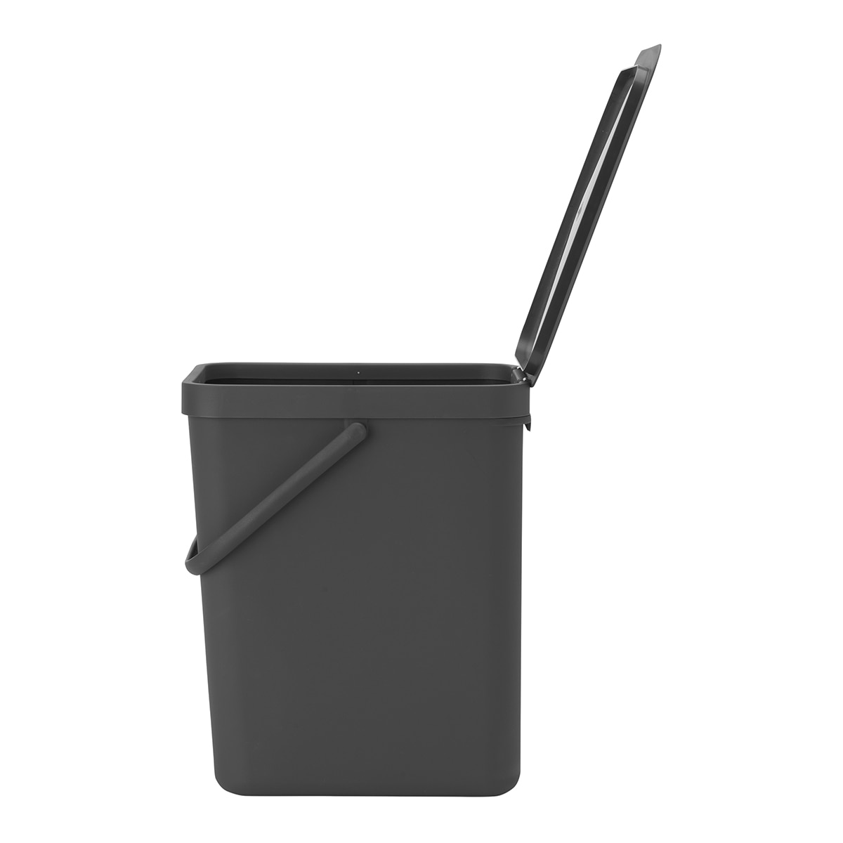 Balde do Lixo para Reciclagem Sort&Go - 25 L Cinzento-4