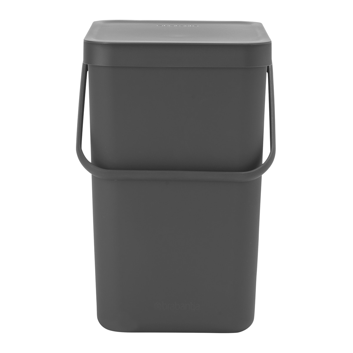 Balde do Lixo para Reciclagem Sort&Go - 25 L Cinzento-5