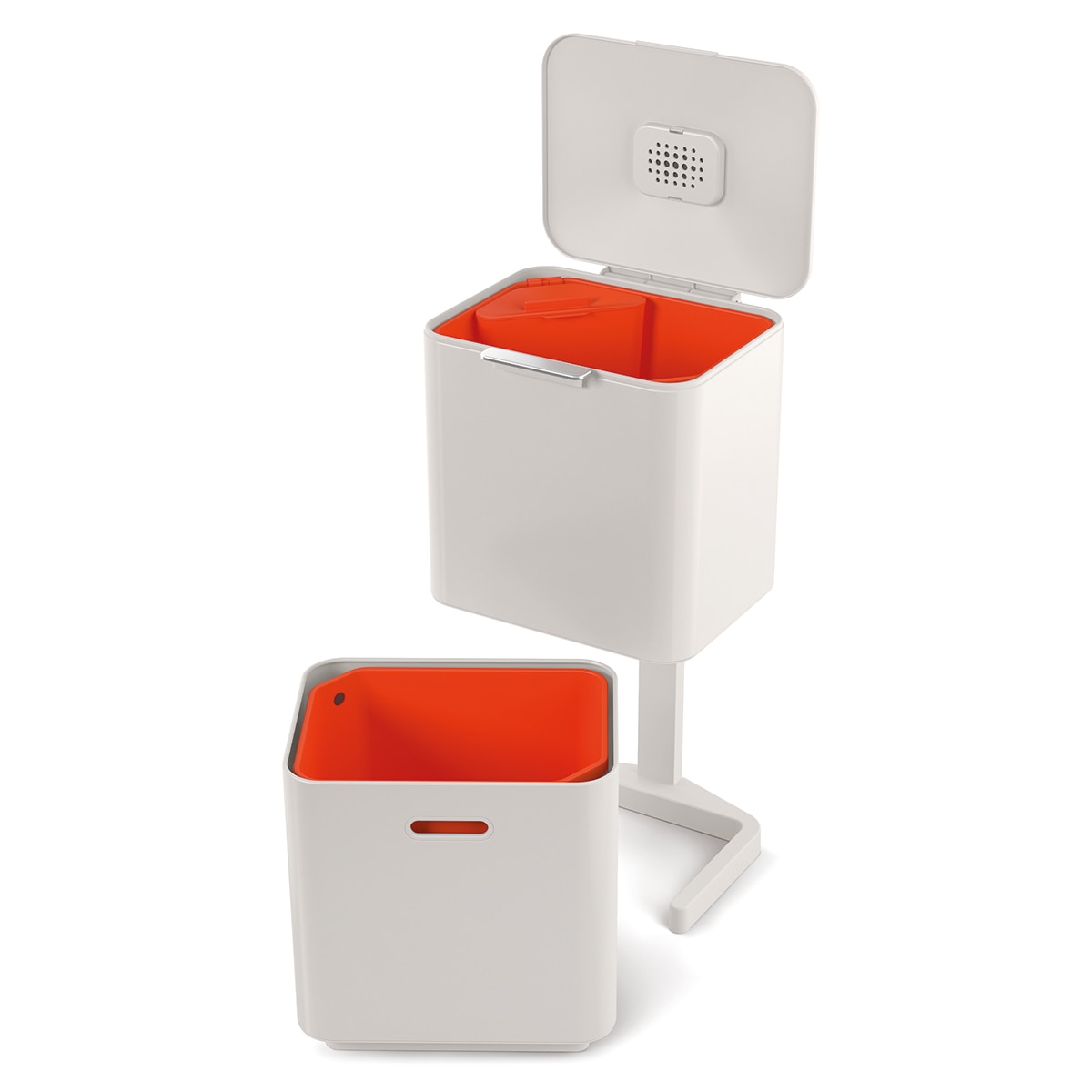 Balde do Lixo 60 L Totem Max Pedra-3