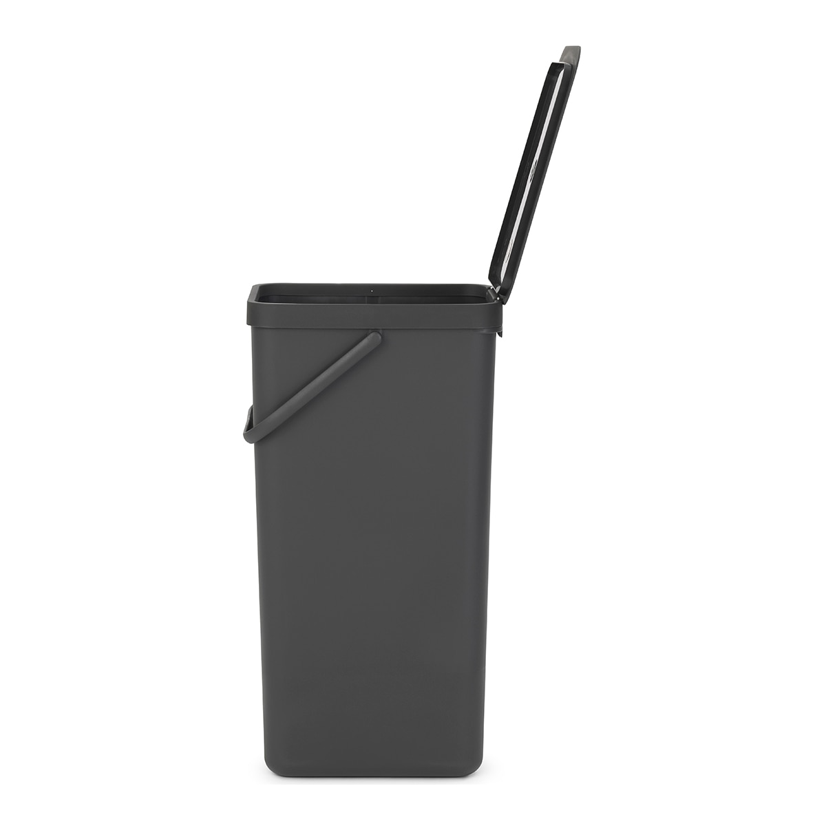 Cubo de basura para reciclar Sort&Go 40L Brabantia - Verde oscuro Gris-4