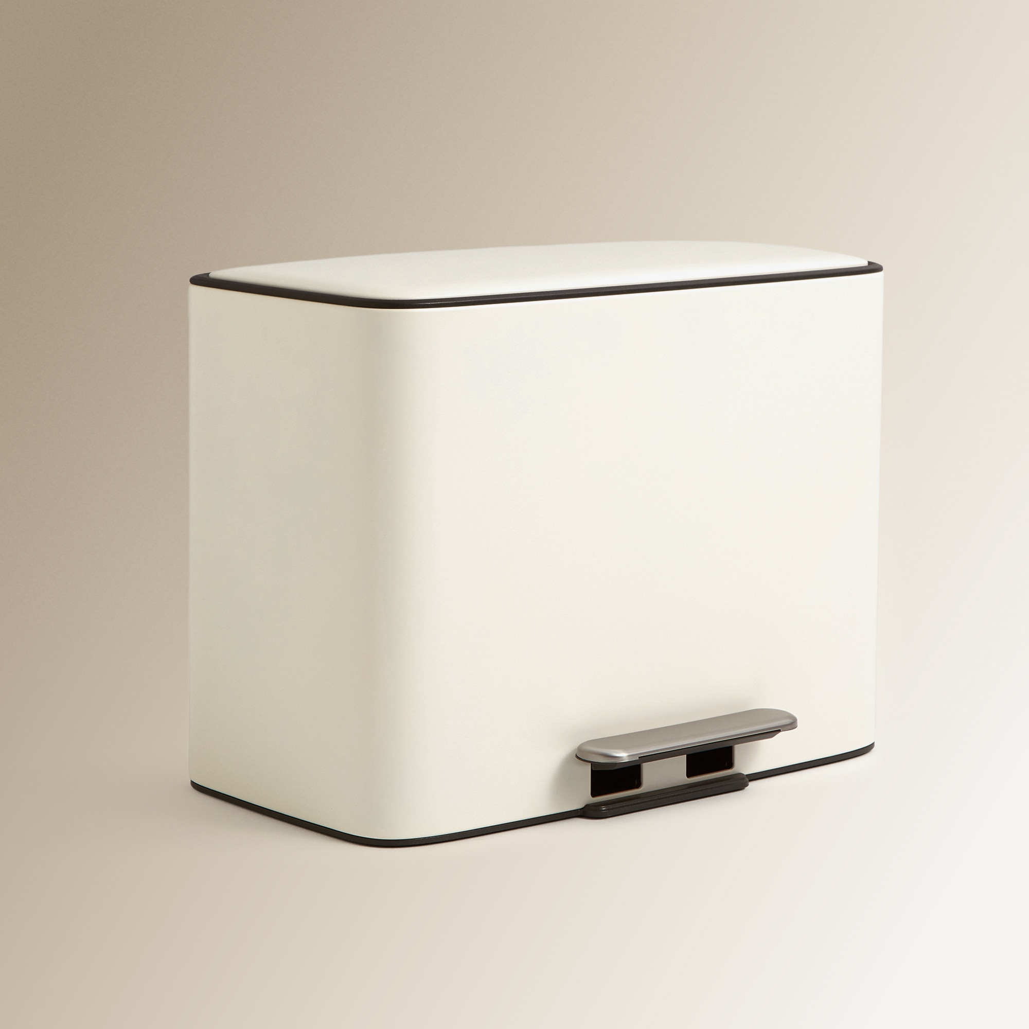 Cubo de basura con pedal 3x11,5 L El Corte Inglés - Blanco Blanco-3