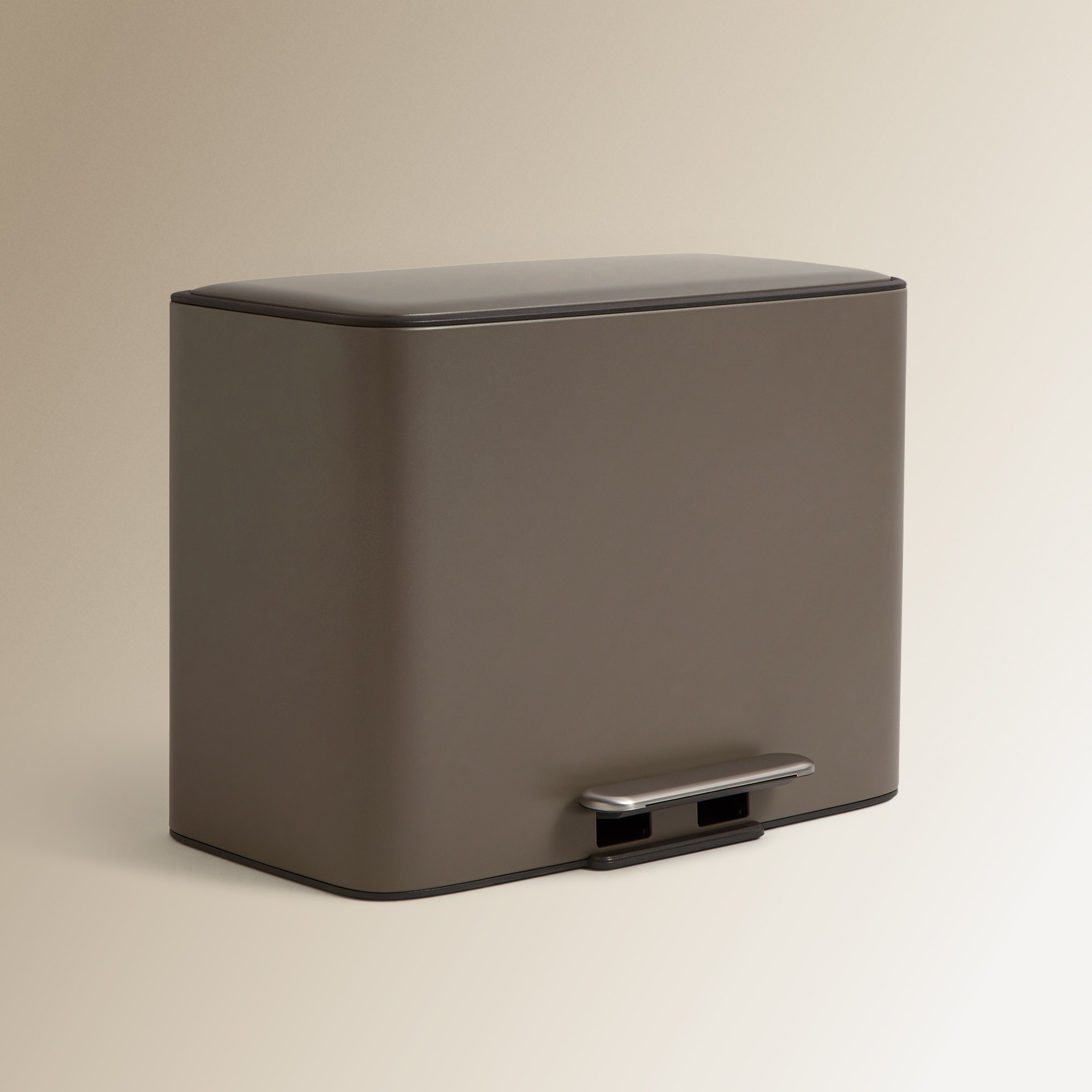 Balde do Lixo com Pedal 3X11,5 L Prata-3