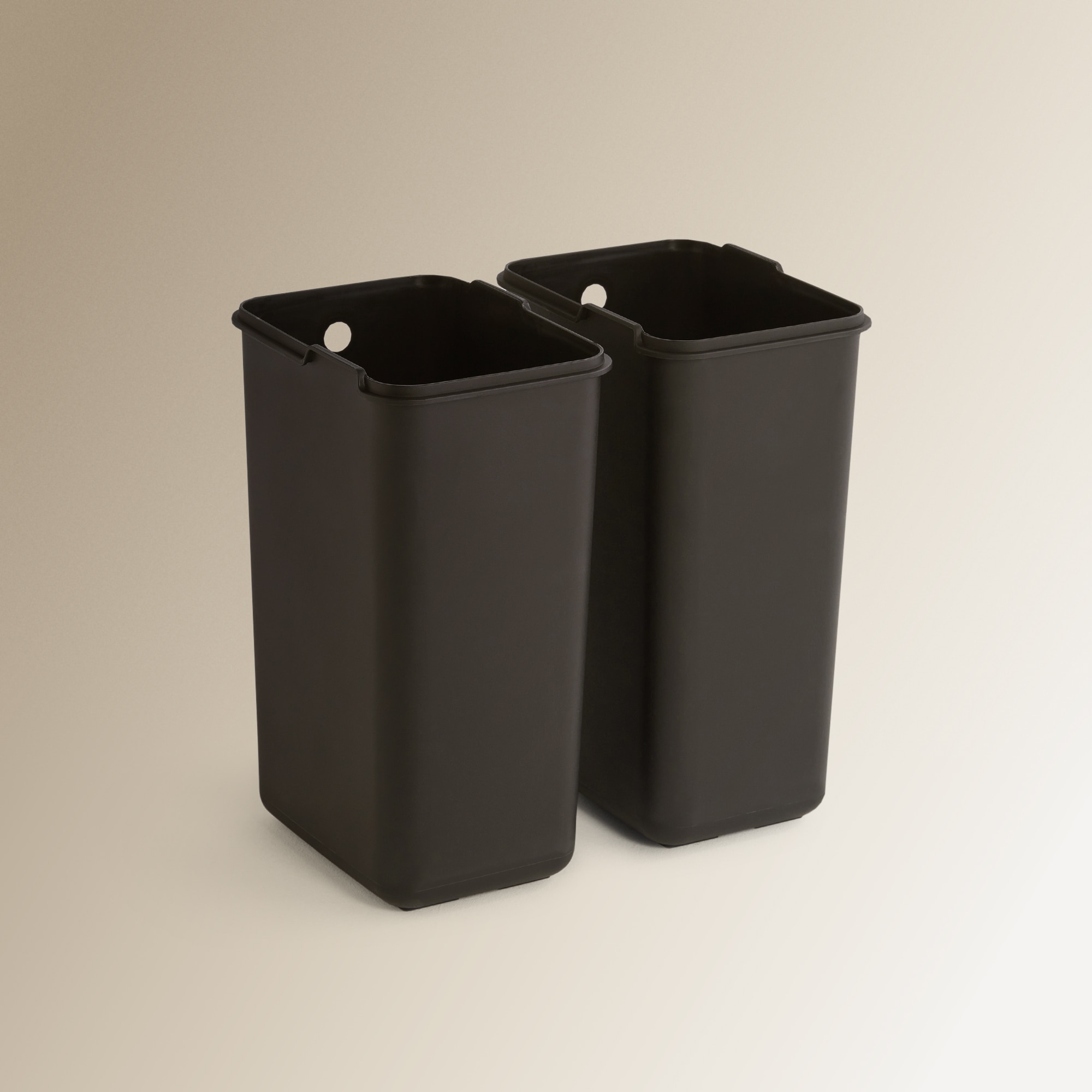 Cubo de basura con pedal 2 x 11,5 L El Corte Inglés - Blanco Blanco-4