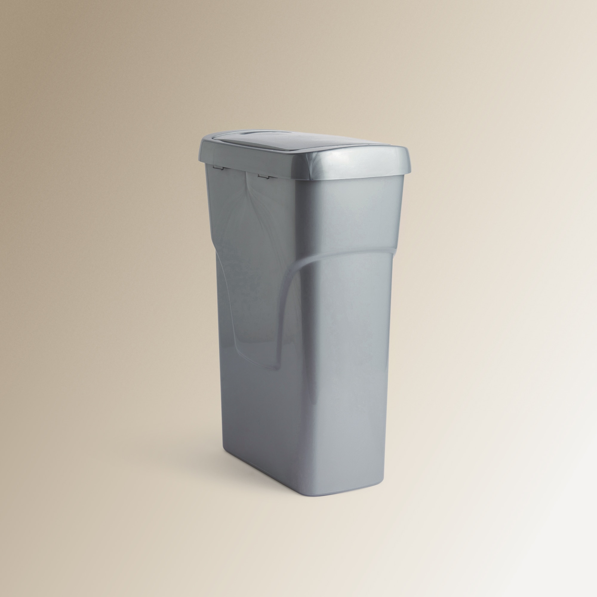 Cubo de reciclaje ensamblable 25 L Nuestro Mejor Precio - El Corte Inglés Plata-2