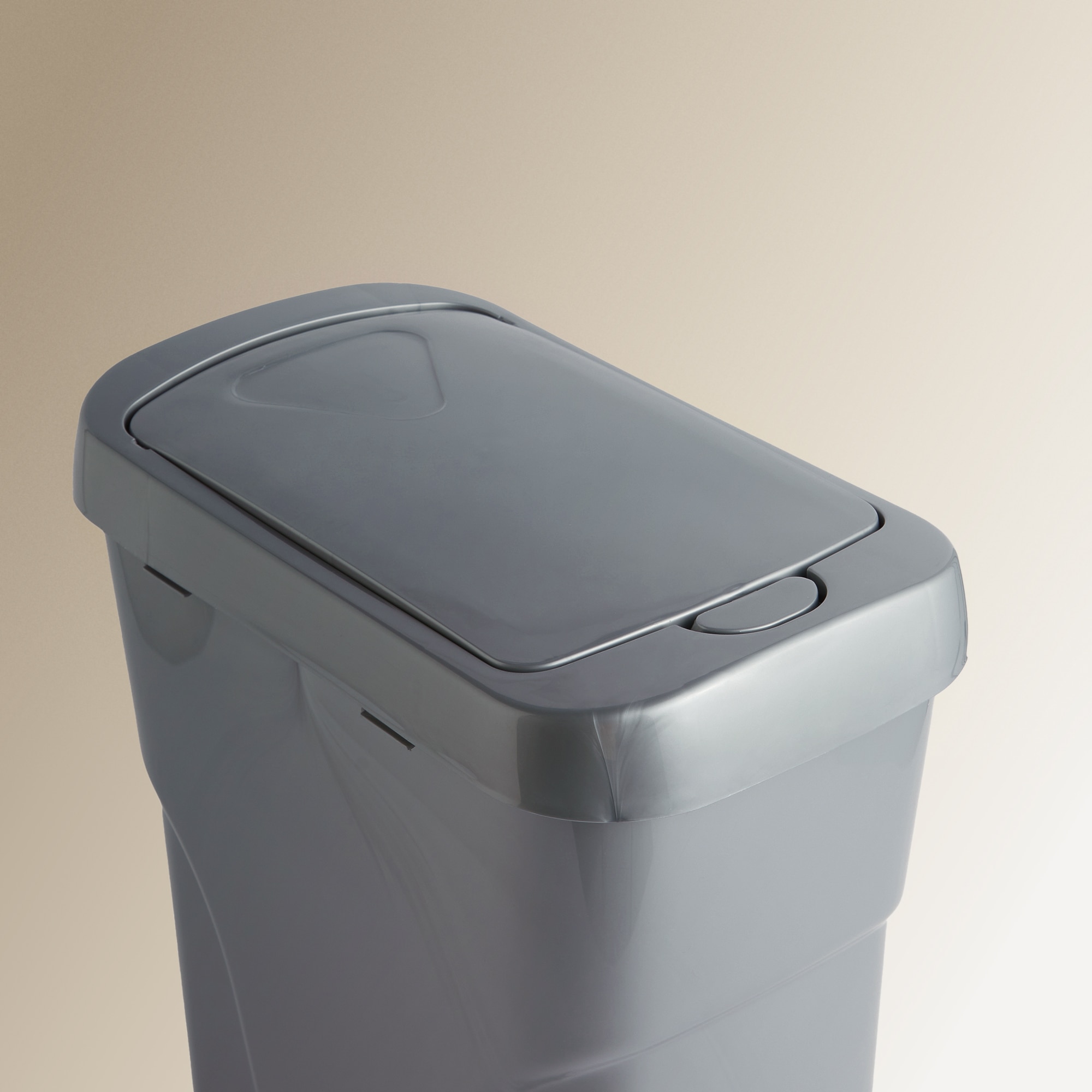 Cubo de reciclaje ensamblable 25 L Nuestro Mejor Precio - El Corte Inglés Plata-3