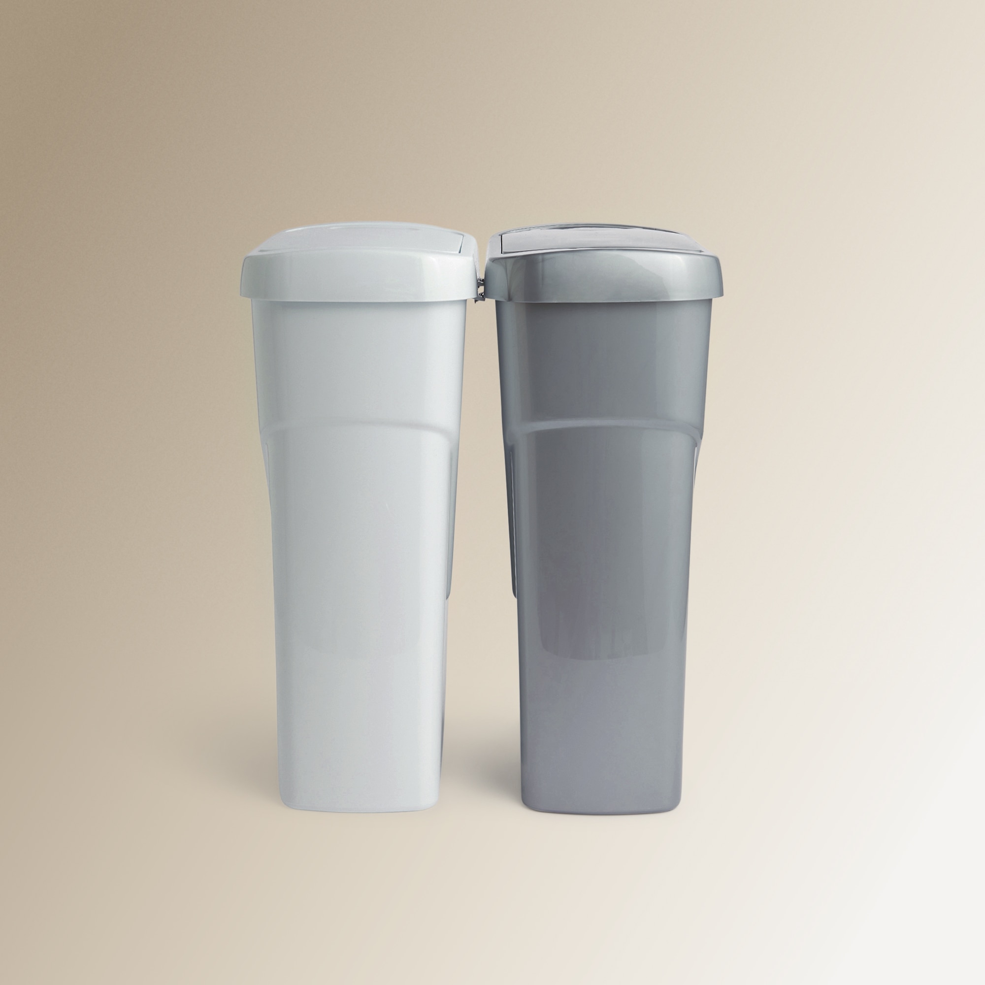 Cubo de reciclaje ensamblable 25 L Nuestro Mejor Precio - El Corte Inglés Plata-6