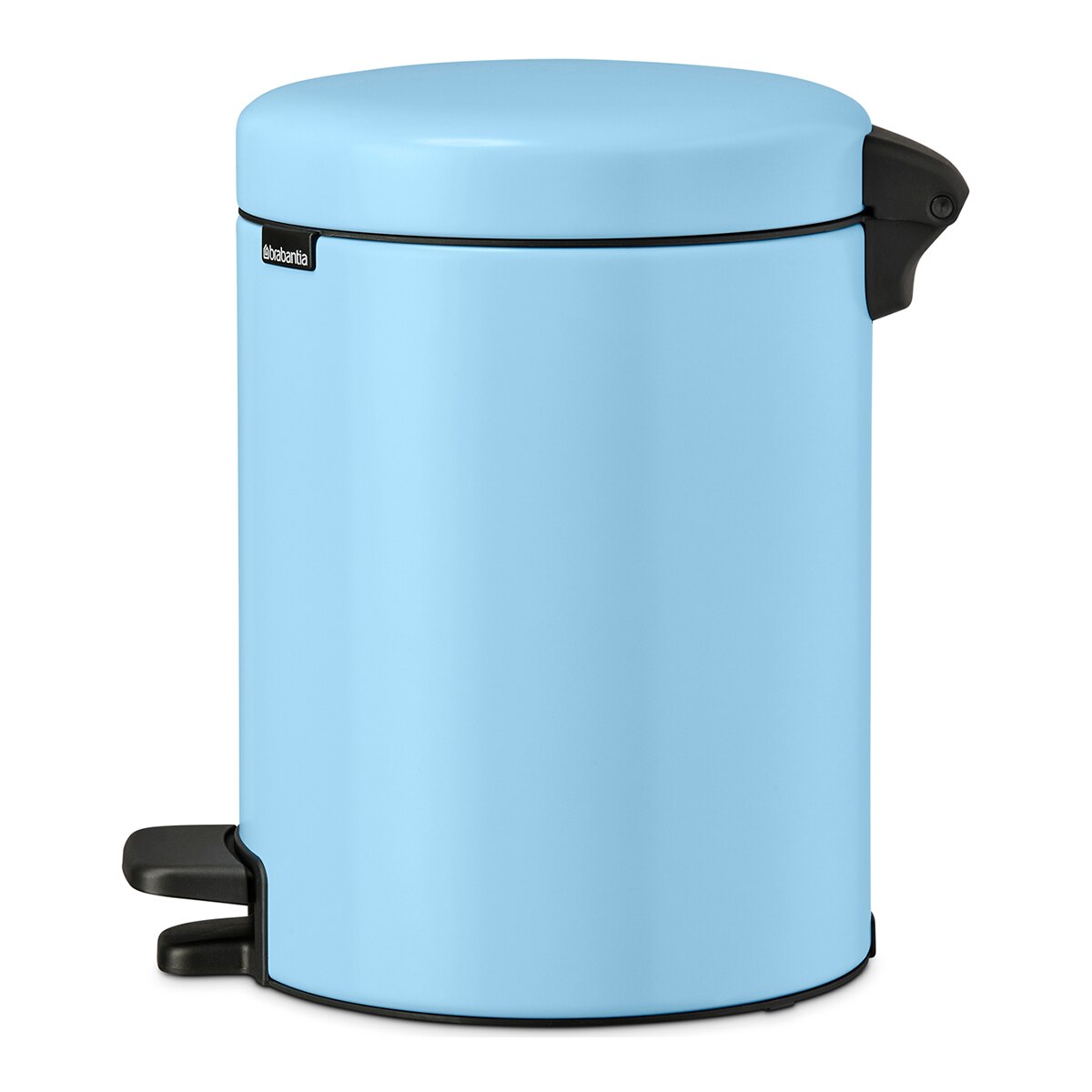 Balde do Lixo de Casa de Banho com Pedal Newicon 5 L Azul-3
