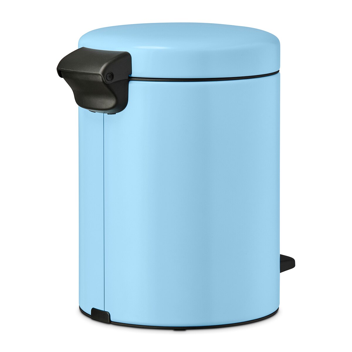 Balde do Lixo de Casa de Banho com Pedal Newicon 5 L Azul-4
